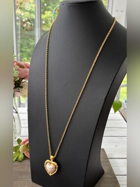 Joan Rivers Reversible Heart 30" Pendant Necklace